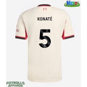 Liverpool Ibrahima Konate #5 Bortatröja 2025-26 Kortärmad